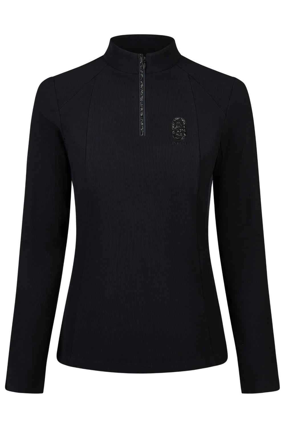 Pikeur Zip Rip Shirt A/W 26 Bluzka Zip Rip damska black